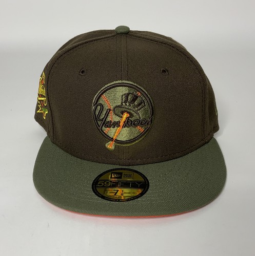new era × briwn Yankees stripe cap 7 3/8 New York Yankees Fitted Hats & Caps | Hat Club – tagged