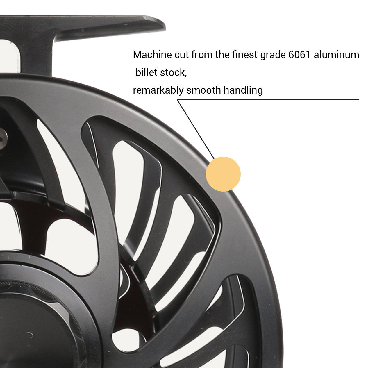 5//7 7//9 9//10 10//12WT Fly Fishing Reels Best Grade Aluminum V-Spool Waterproof