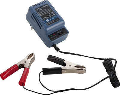 Motorrad 6V 12V Batterie Ladegerät 300mA Ladestrom, geeignet für Daueranschluss