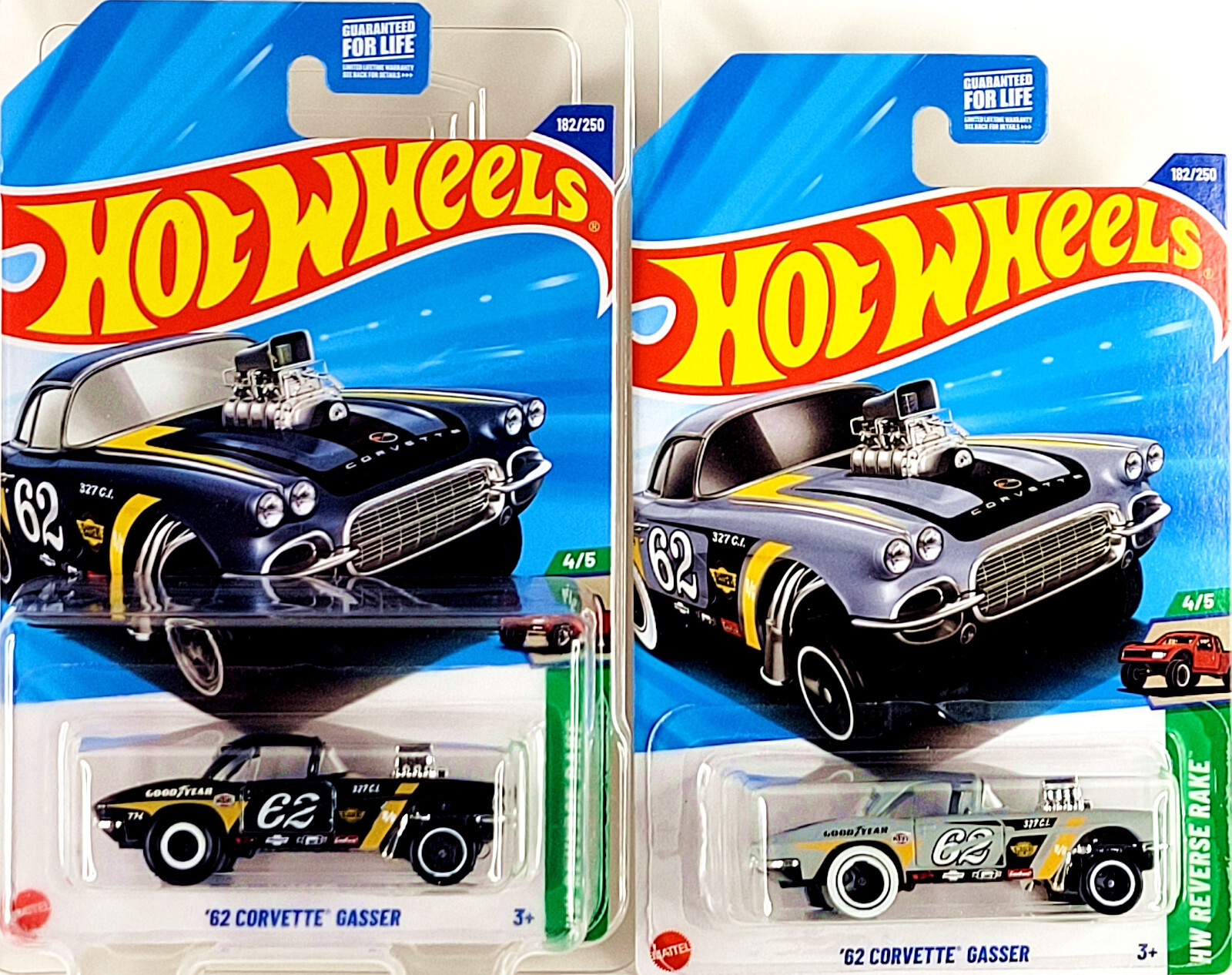 ホットウィール 62 CORVETTE GASSER STH＆レギュラー 2025 Hot Wheels '62 Corvette Gasser Super Treasure Hunt