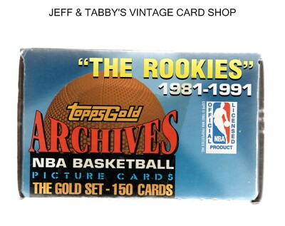 Brown Basket アルバム3枚セット 1981-1991 Topps Archives Basketball Gold Factory Set 