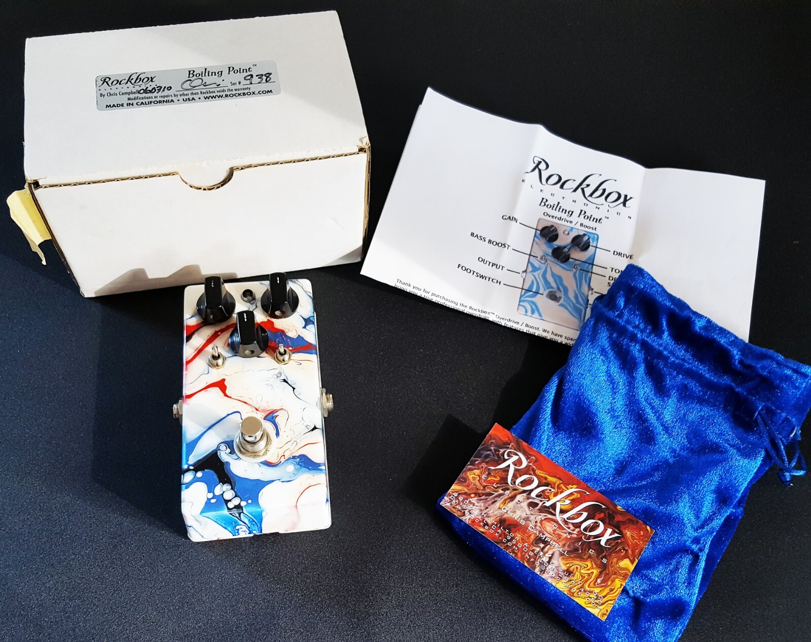 海外 で 買う Rockbox BOILING POINT オーバードライブ 【公式通販】