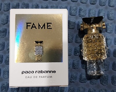 New in box PACO RABANNE Fame Eau de Parfum for women splash mini 0.14oz/4mL