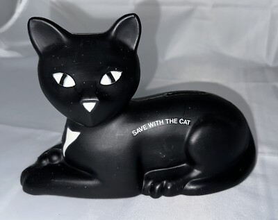 Eveready Cat 黒猫 ビンテージ 貯金箱 1981