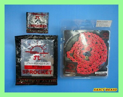 Fit Honda GROM125 MSX125 Front 14T & Rear 28T Sprocket