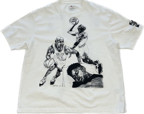 【JORDAN×OFF WHITE】オーバーサイズTシャツ 2XL OFF-WHITE x Jordan T-shirt Sail Men's - FW21 - US