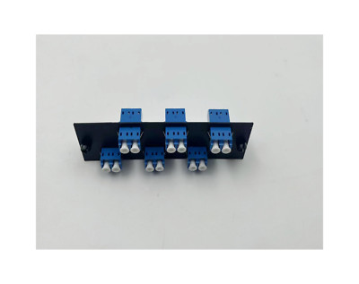 Panduit FAP6WBUDLCZ Compatible 12 Port LC SM UPC OS1 / OS2 Adapter plate