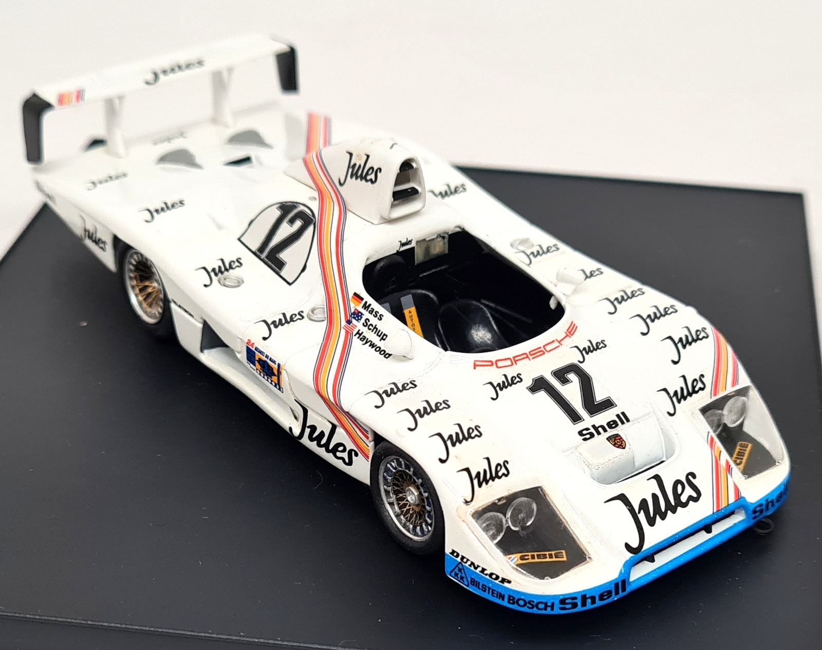 驚きの価格 Porsche 1/43 Trofeu 936 1206 Schuppan Mass #12 1981 Mans Le トロフュー