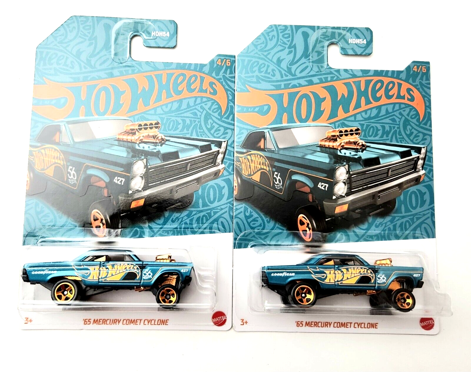 Hot Wheels '65 Mercury Comet Cyclone Green #4 4/6 - 2024