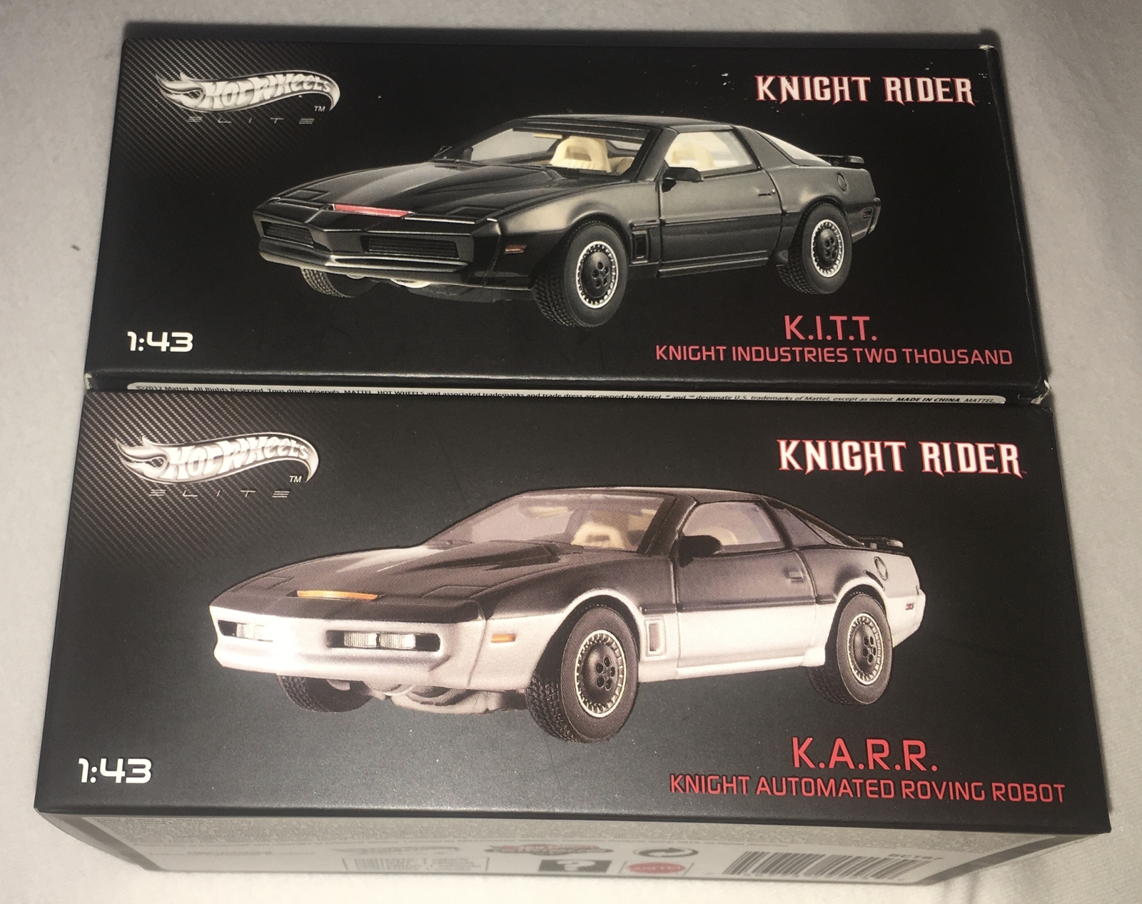 ミニカー hotwheels knight rider k.a.r.r 1/43 HOTWHEELS Elite 1:43 - KNIGHT RIDER K.A.R.R. Diecast Car