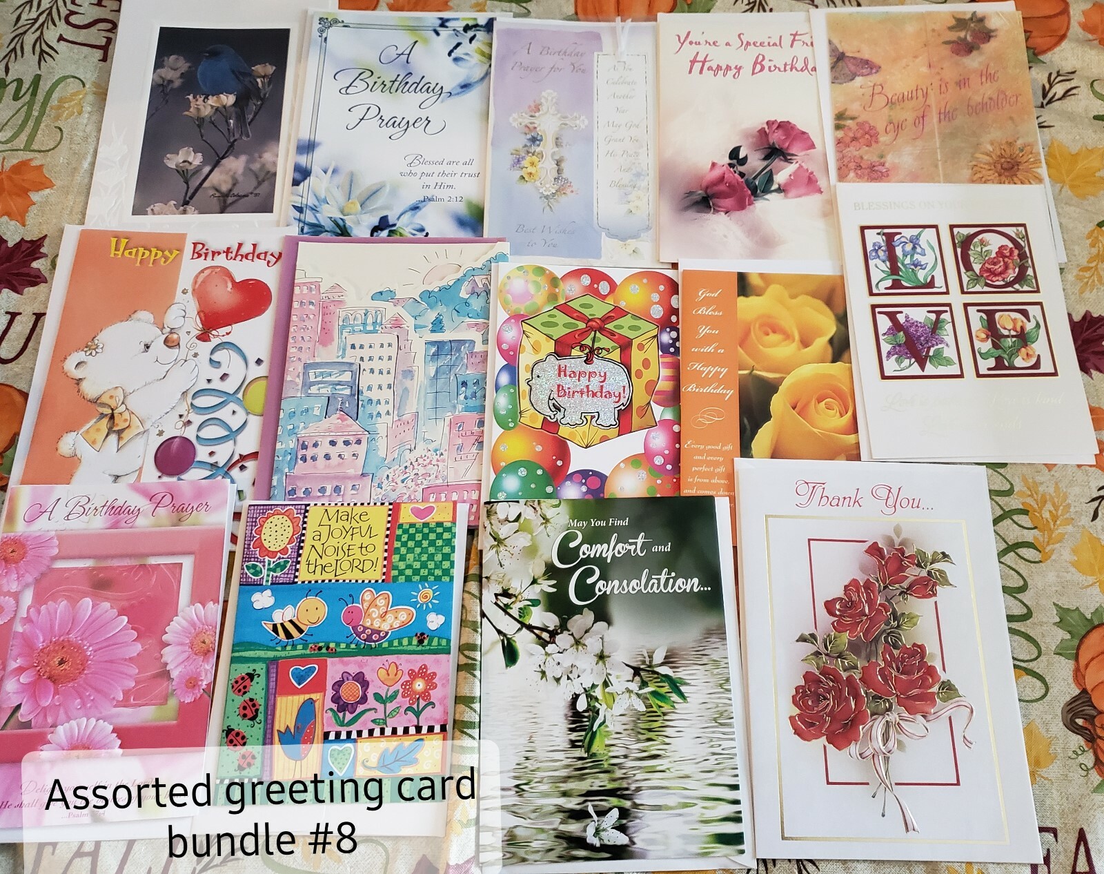 Assorted greeting card bundle #8- All occasion (pack of 14)