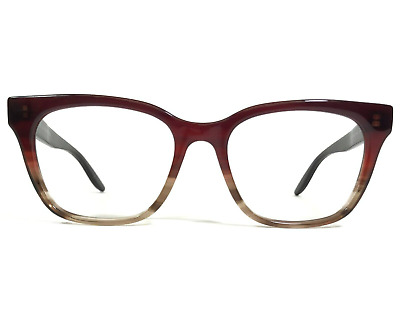 Barton Perreira Eyeglasses Frames ROW DUFFY Clear Brown Red Cat Eye 51-18-145
