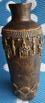 Vintage Style 12'' Vase - Exotic Polyresin - By ELEMENTS