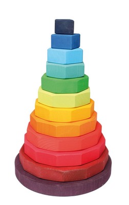 Large Geometrical Stacking Tower, Grimm's