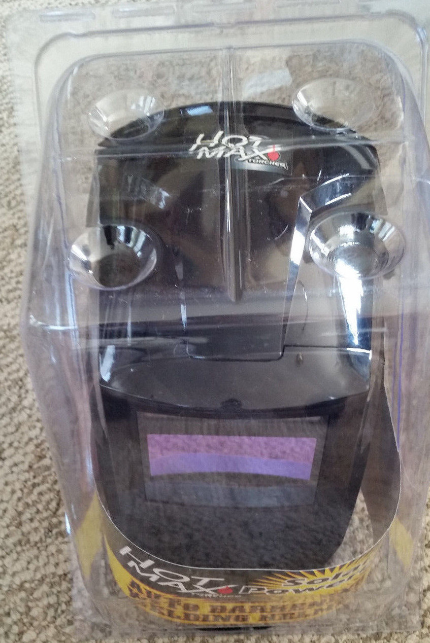 Hot Max 25080 Premium Auto Darkening Welding Helmet, 4 Sensor Model 25080