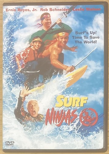 Surf Ninjas DVD Rob Schneider Leslie Nielson Ernie Reyes Jr