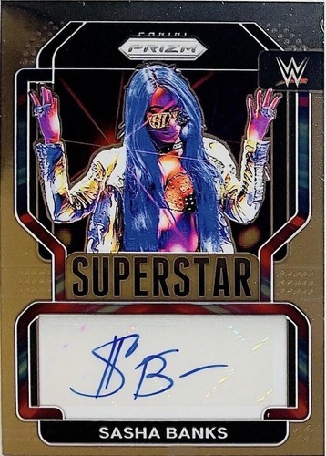 2022 Panini Prizm WWE - Sasha Banks #SA-SBK