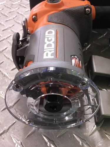 Ridgid R2401 5.5-Amp Compact Laminate Trim Router With Accessories