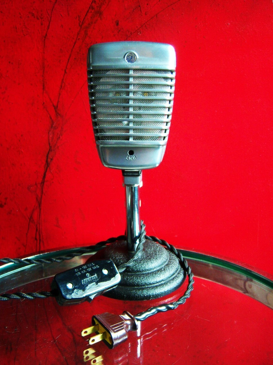 Shure 51 & Snyder社マイクスタンド　米国50s Shure 51 & Snyder社マイクスタンド 米国50s
