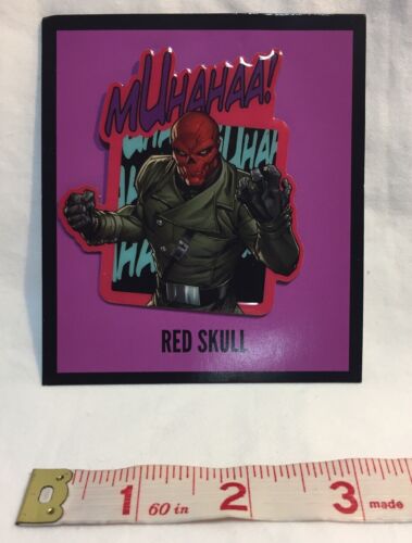 Loot Crate Marvel Gear + Goods Exclusive Red Skull Evil Laugh Pin