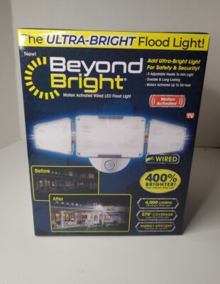 Beyond Bright Ultra LED Motion Activated Flood Light-BEBRF-PD24
