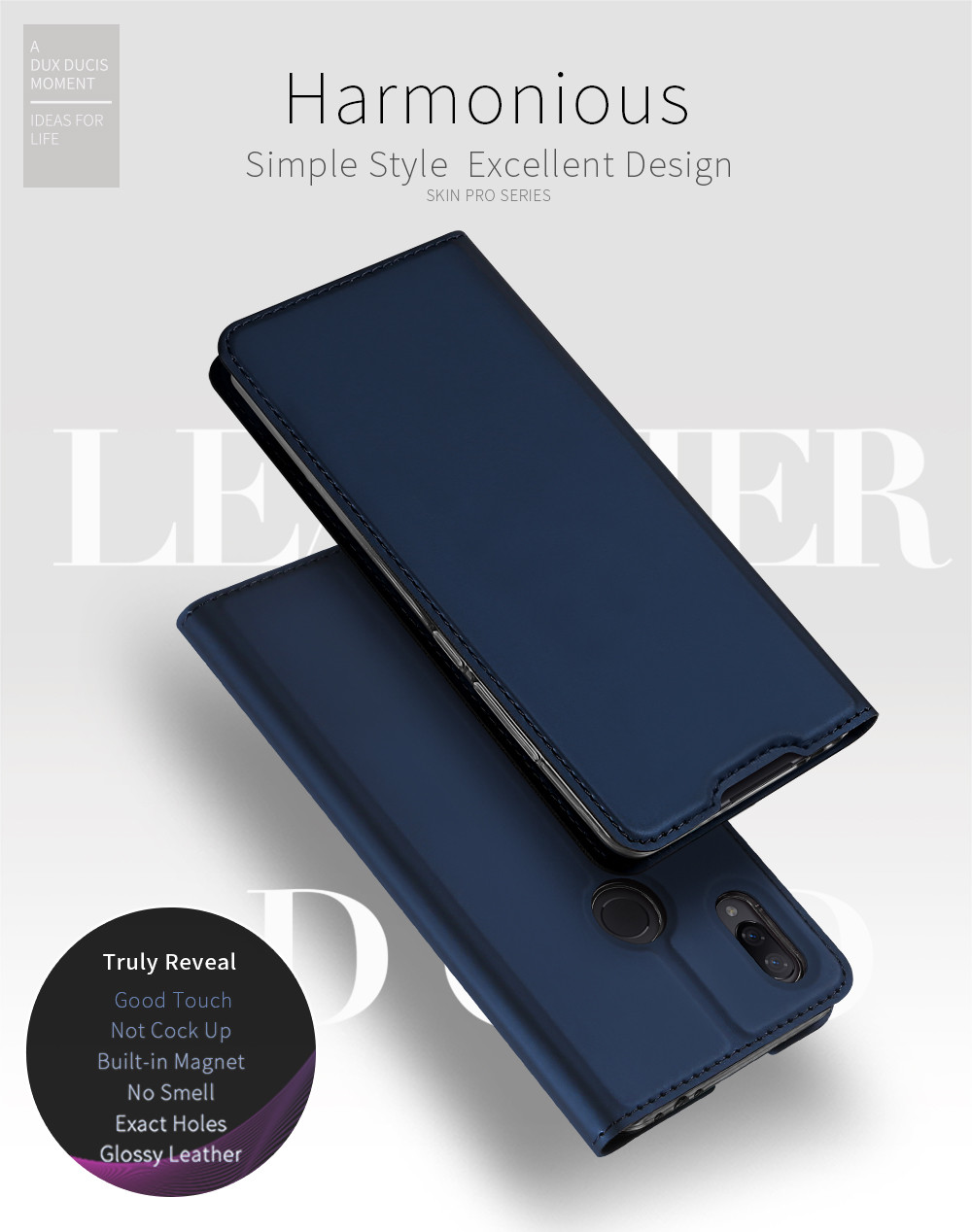 For Xiaomi Redmi Note 7 8 9Pro Magnetic Leather Wallet Card