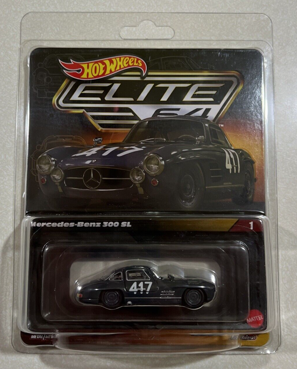 NEW 2023 HOT WHEELS HWC ELITE 64 SERIES MERCEDES-BENZ 300SL