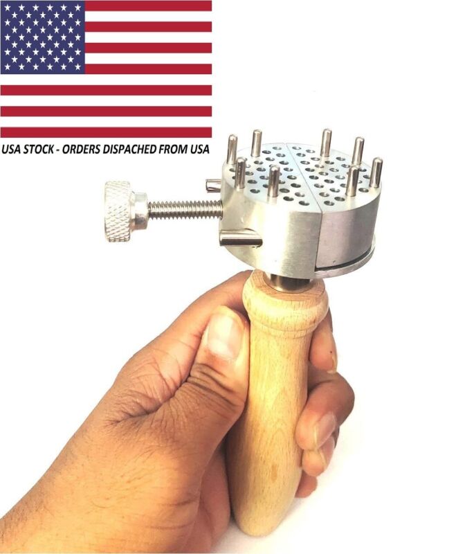 Universal Peg Clamp Work Holder Vice Vise Tool with 8 Pins(USA FULFILLED)