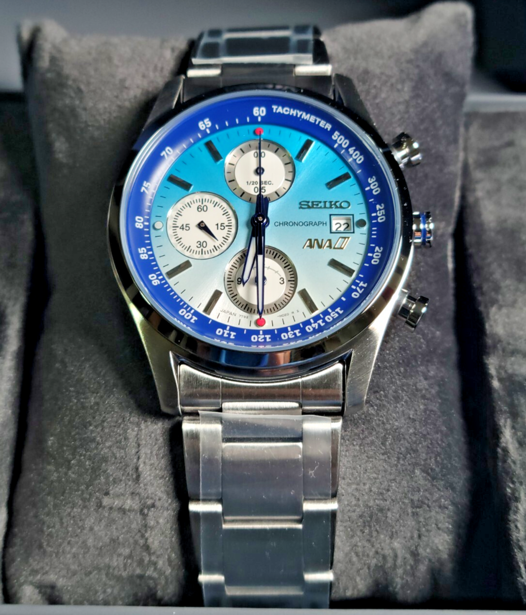 限定セイコー SEIKO DESIGNED BY ANA PILOTS 自動巻 定価27万 限定1000本 SEIKO セイコー ブライツ アナンタ 自動