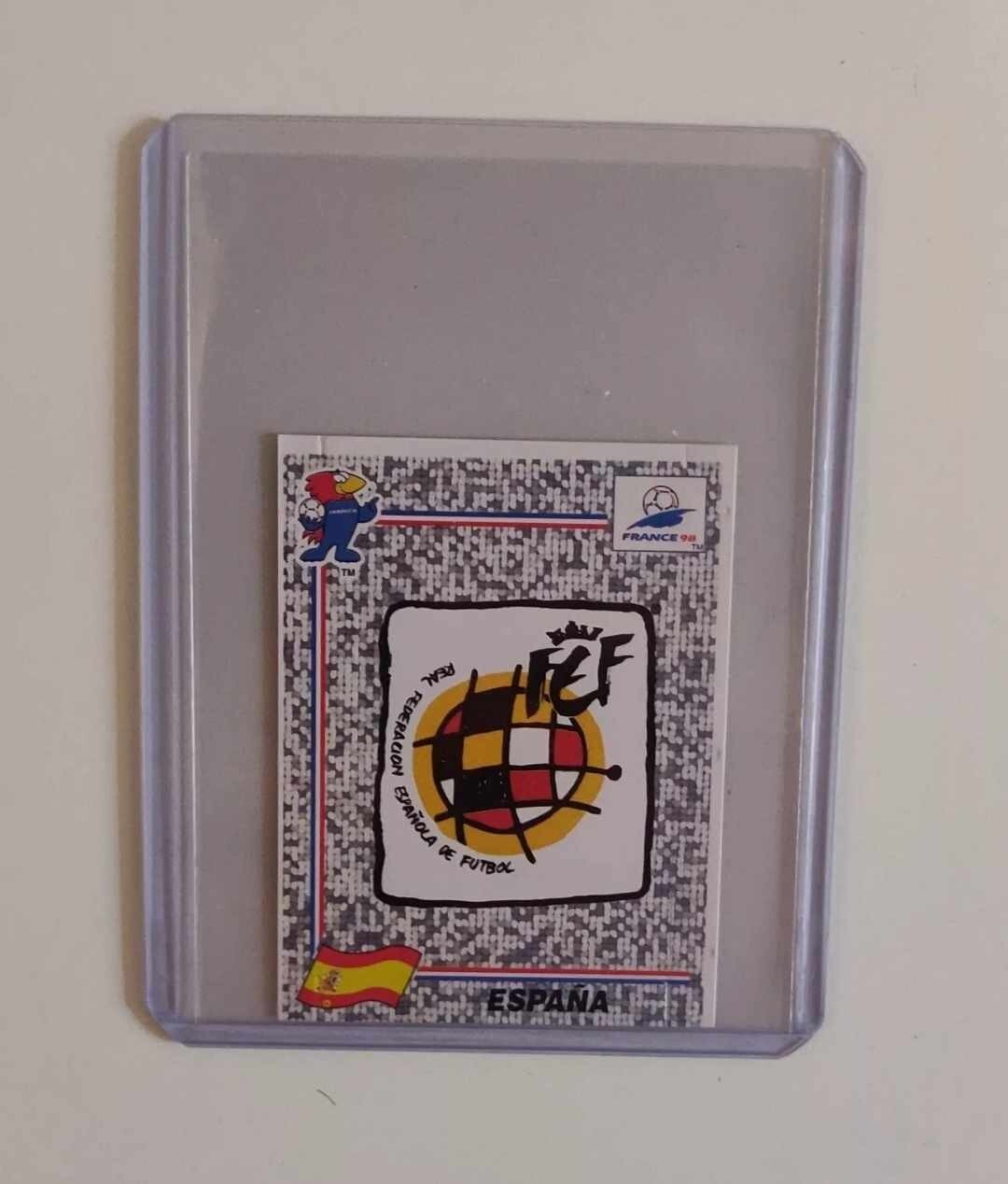 フランスW杯出場記念台紙 Spain Badge Pop Up France 1998 World Cup Panini #229 | eBay