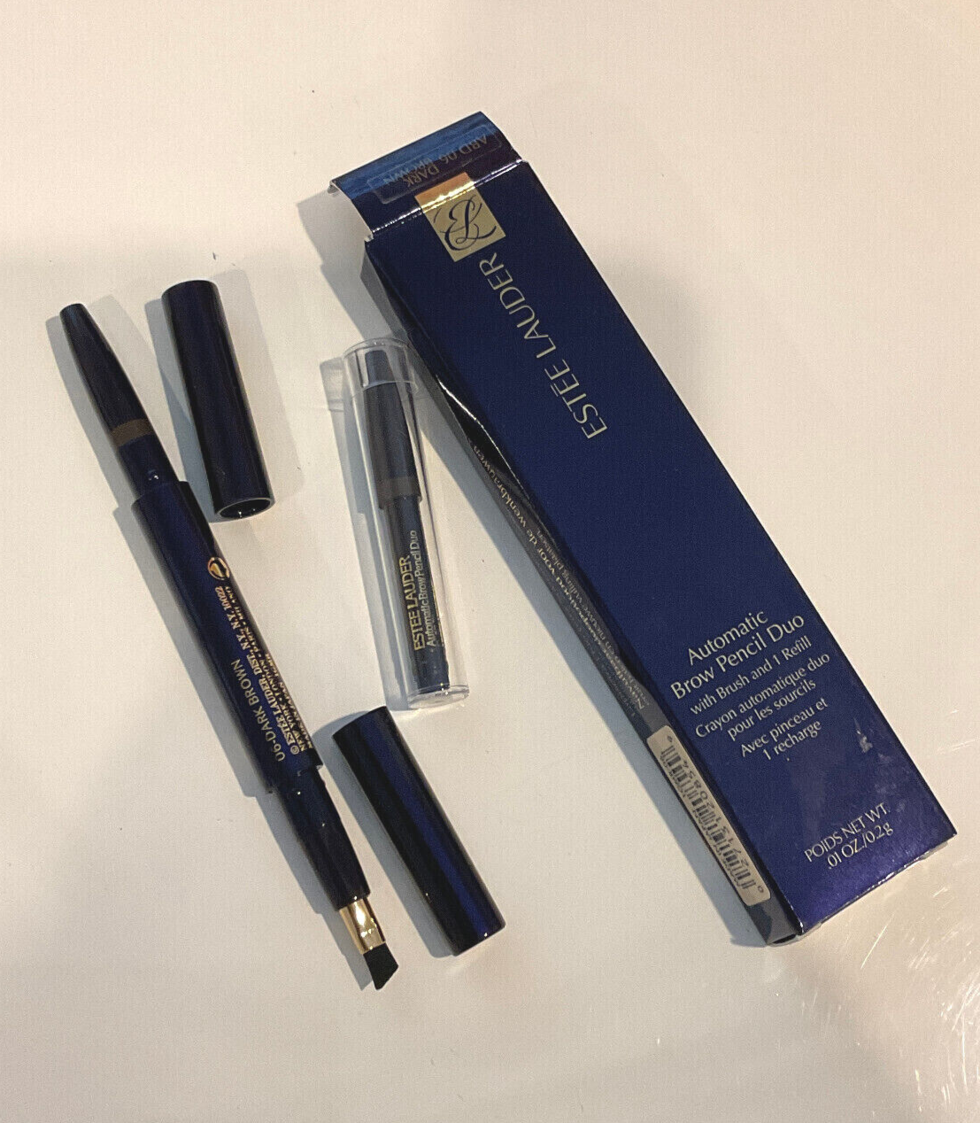 Duo With Brush And 1 Refill Dark Brown