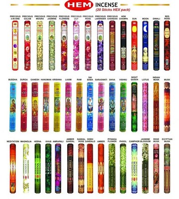 Spar-Angebot: HEM Mix-Paket - Entdecken Sie die Vielfalt der Räucherstäbchen