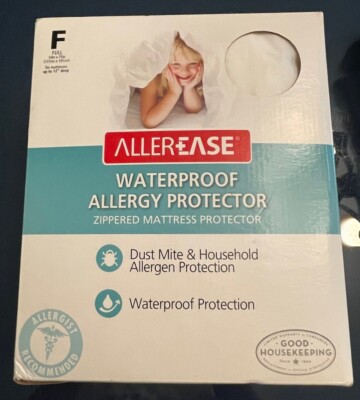 AllerEase Ultimate Zippered Mattress Protector - Full Mattress Size