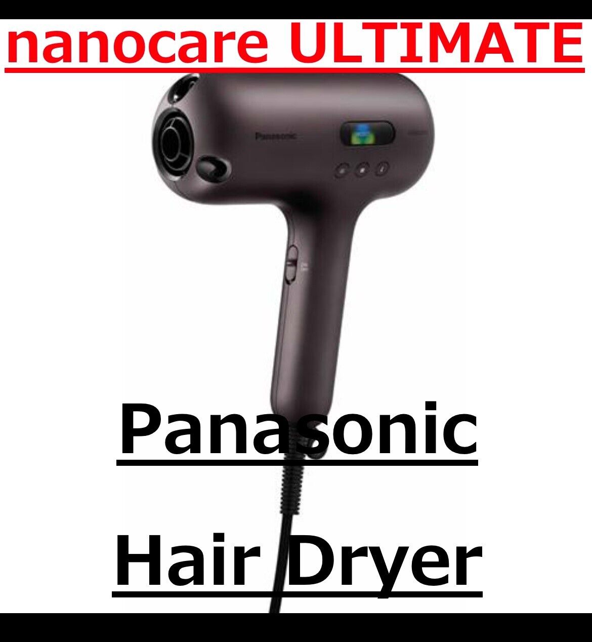 Panasonic EH-NC80-T Hair Dryer NanoCare ULTIMATE Special Edition 100V Japan 2024 Panasonic EH-NC80-T Hair Dryer NanoCare ULTIMATE Special Edition 100V Japan 2024