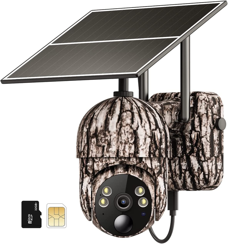 4G LTE Cellular Trail Cameras Include SD&SIM Card (Verizon/At&T/T-Mobile)&Solar