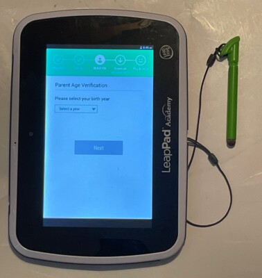 LeapFrog 6022 LeapPad Academy Kids 7'' Learning Tablet
