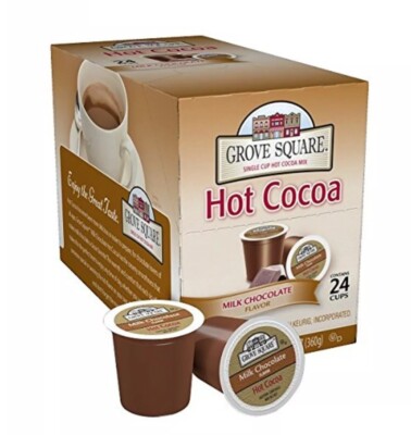 Best Coffee Single Serve Cups For Keurig K cups Hot Cocoa Hot Chocolate 24 (Best Keurig Hot Chocolate)