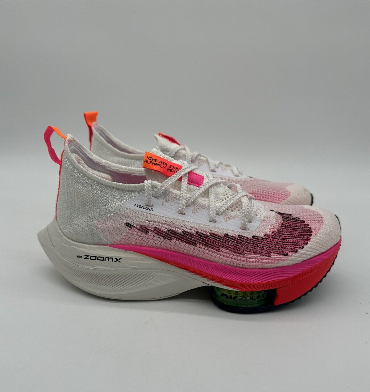 NIKE AIR ZOOM ALPHAFLY NEXT% 24.0㎝ NEW MEN'S NIKE AIR ZOOM ALPHAFLY NEXT% FLYKNIT DJ5455 100