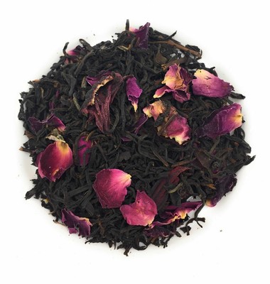 Hibiscus Twist Black Tea Refreshing Herbal Healthy Leaves Blend Delight Beverage