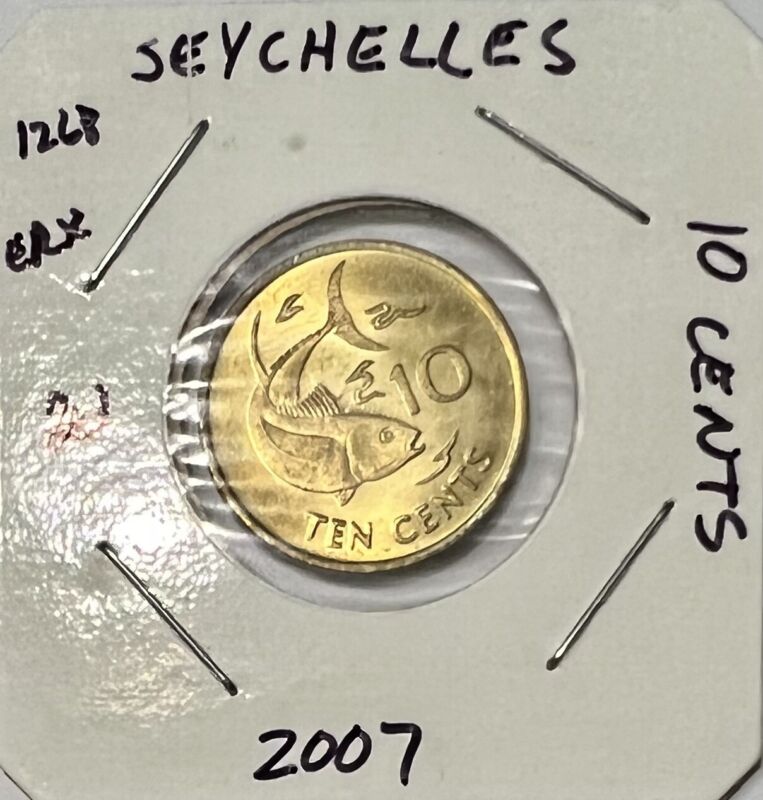 2007 Seychelles Coin 10 Cents