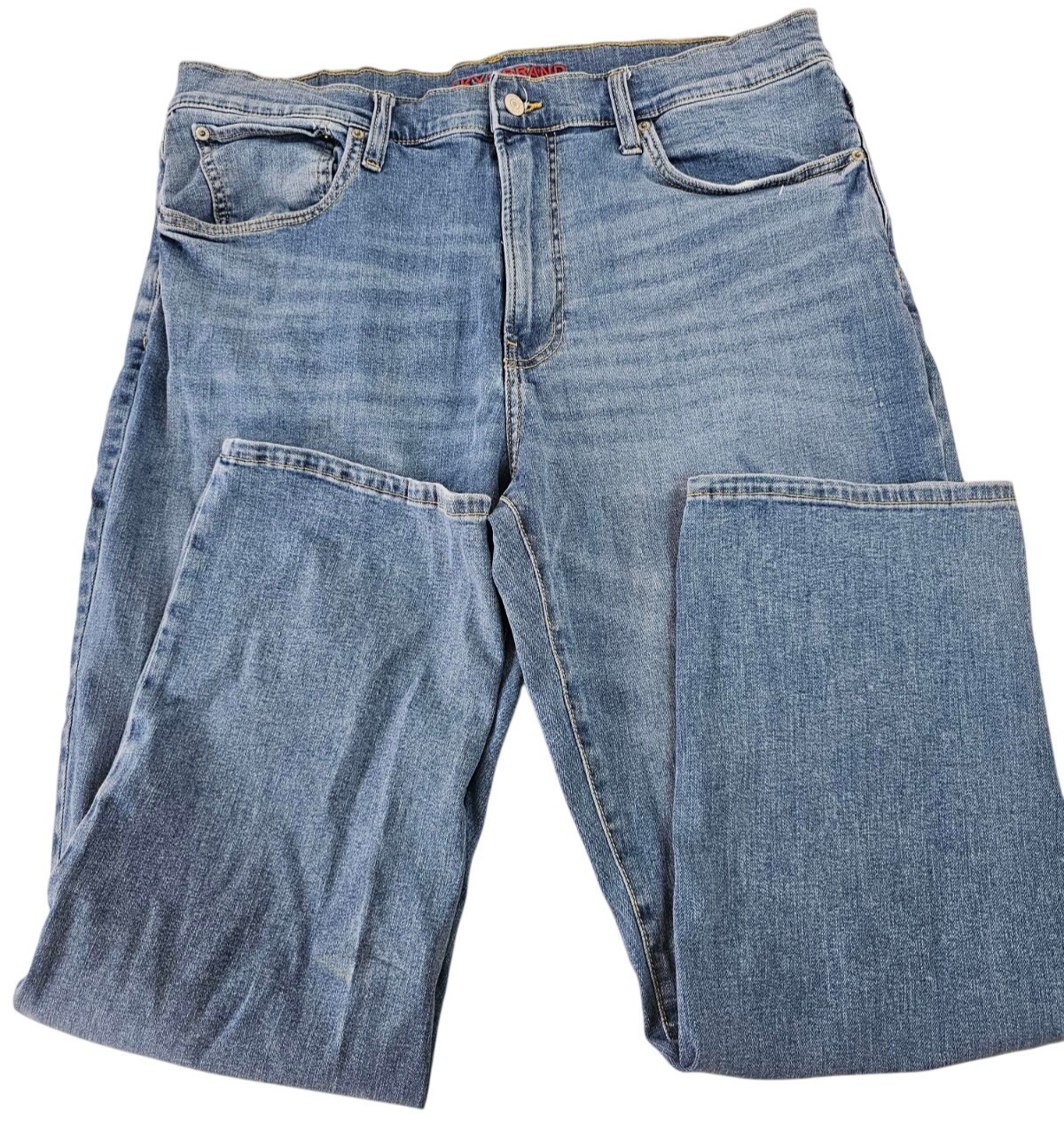 38x30 Lucky Brand Jeans 223 Straight Leg Regular Fit Denim Blue Jeans