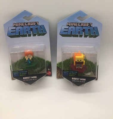 NIP Minecraft: Earth Boost Mini Lot - Attacking Alex & Smelting Blaze