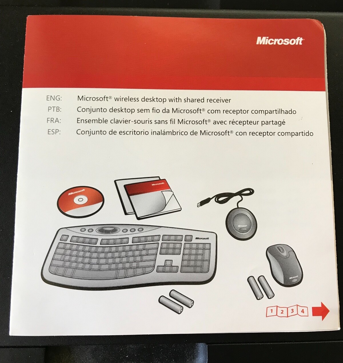 Microsoft Wireless Laser Desktop 6000 v2 Package (Keyboard,Mouse