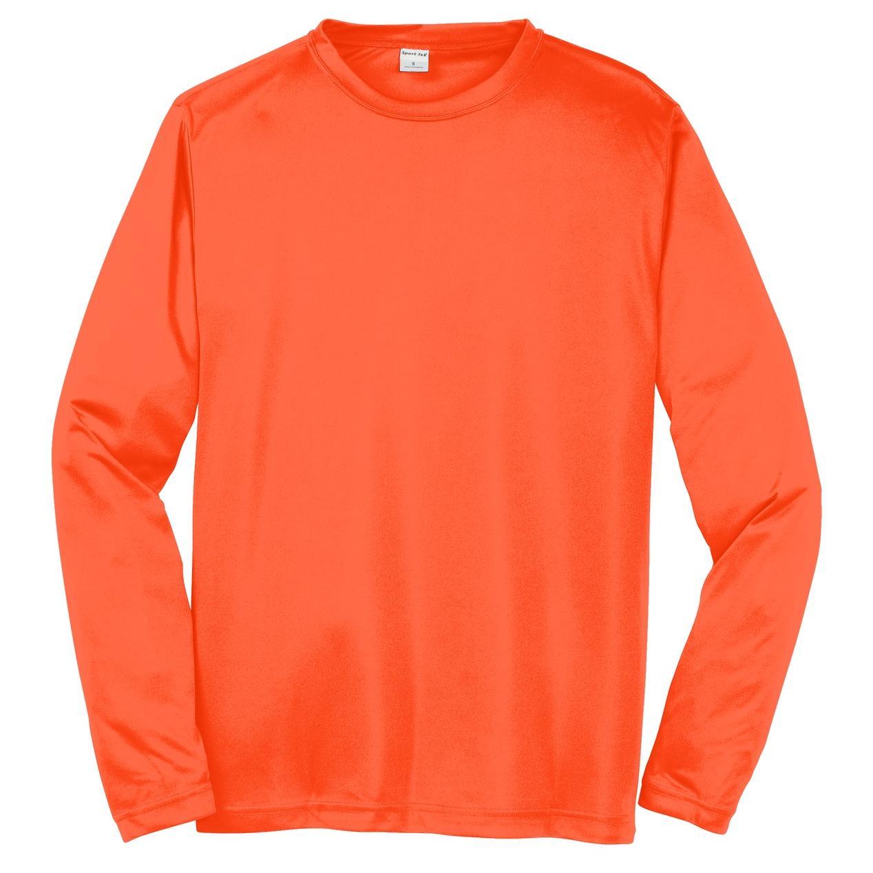 orange moisture wicking shirts