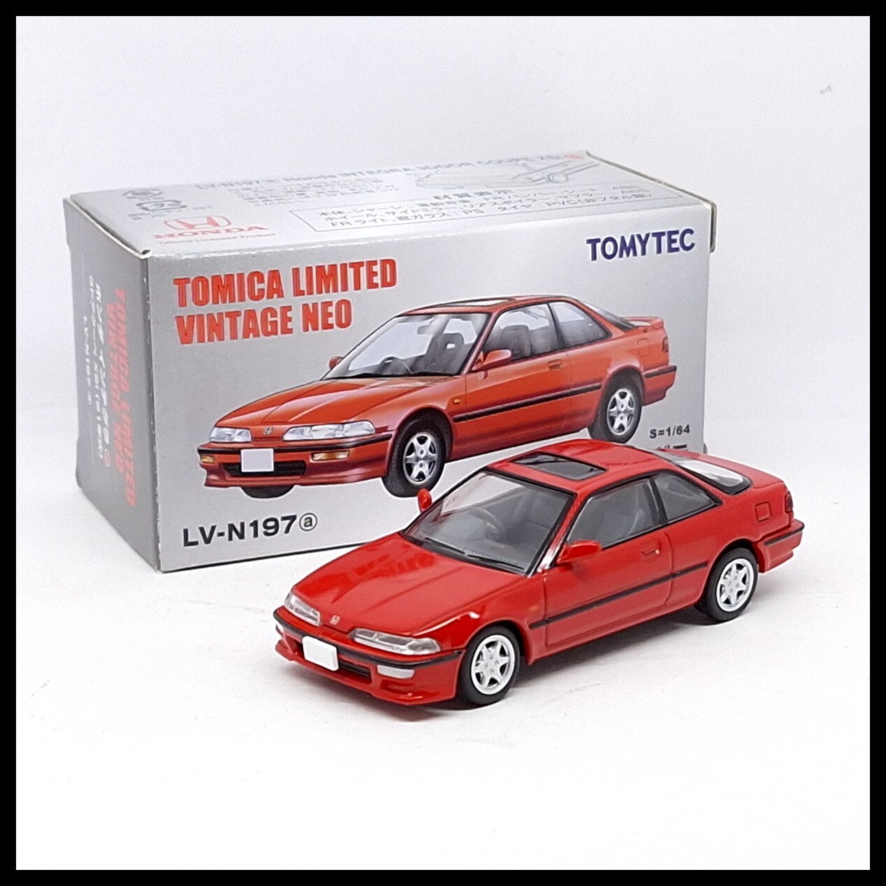 Tomica Limited Vintage NEO LV-N197a Honda Integra 3 door
