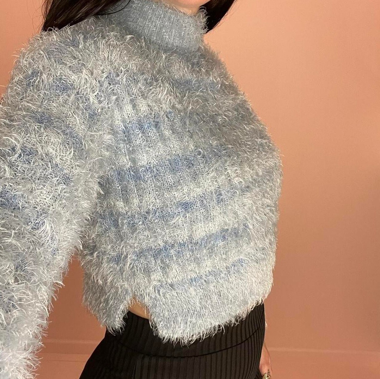 トップス 00s archive design mohair knit sweater $_32.JPG?set_id=880000500F