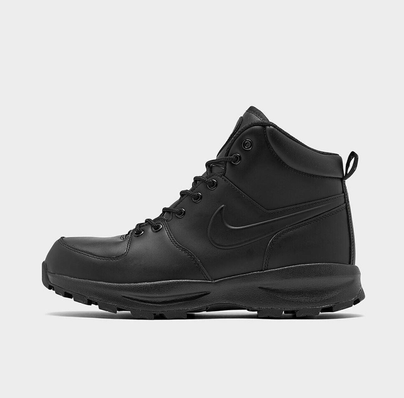 

Ботинки Nike Manoa Leather Triple Black 454350-003 Мужские Новинка, Черный, Nike Manoa Leather