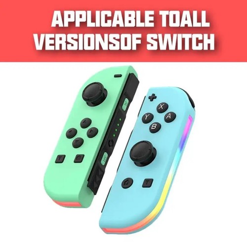 freestyle.s-11　Joy-Con (L) Nintendo Switch Joy-Con (L) - Neon Blue, Left Motion