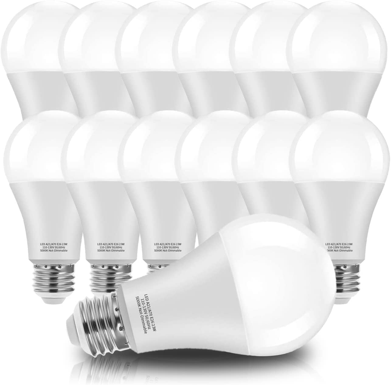150-200W Equivalent 23W LED Bulb, A21 LED Super Bright Light