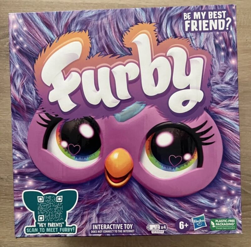 Furby Purple Interactive Plush Toy 2023 FREE SHIP